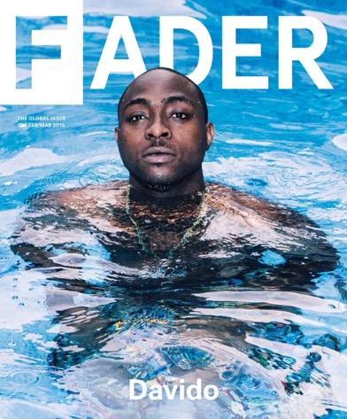 Davido on Fader